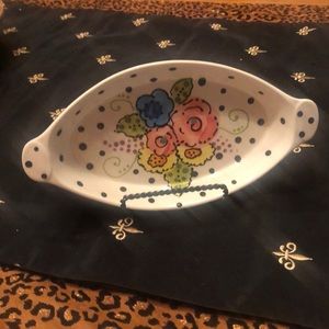 “Garden Party”, Whimsical Serving Dish!